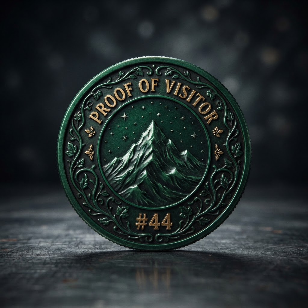 Unregistered Visitor Coin #44