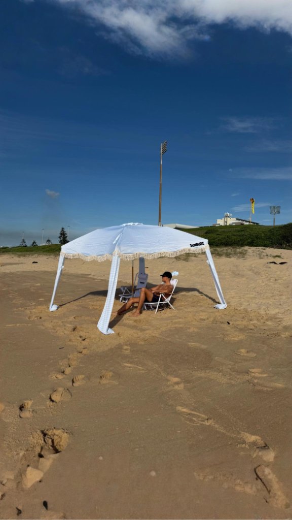 Beach cabana lifestyle