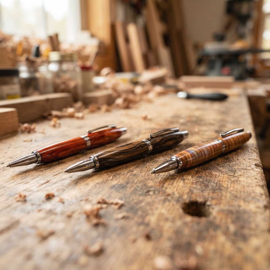 Best Wood for Pen Turning