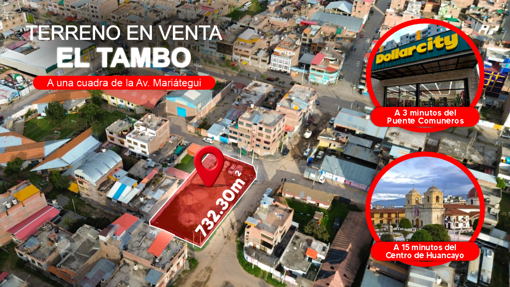Terreno en Venta - El Tambo