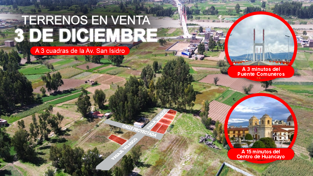 Terrenos en Venta - 3 de Diciembre