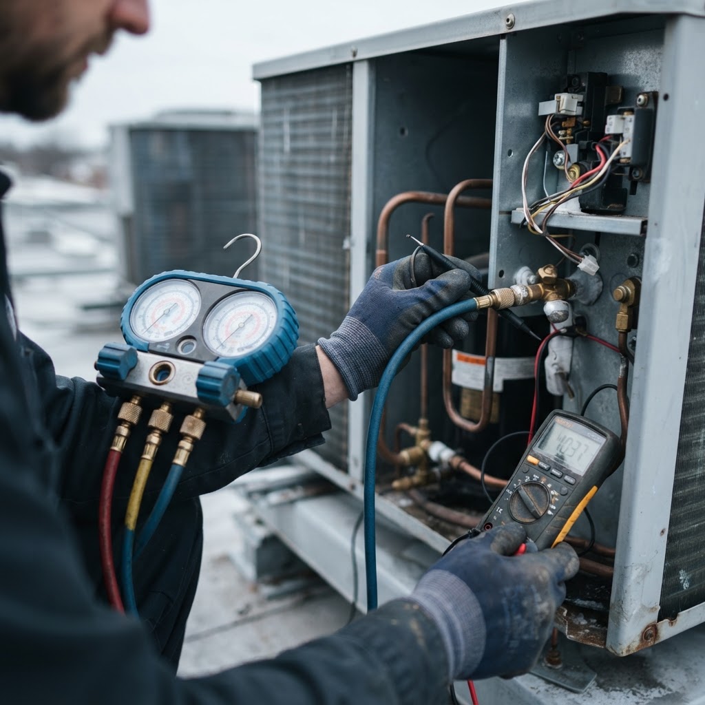 Refrigerant & System Diagnostics service