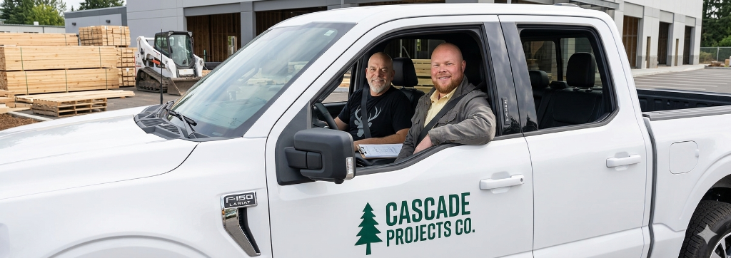 Cascade Projects Co. team on the jobsite