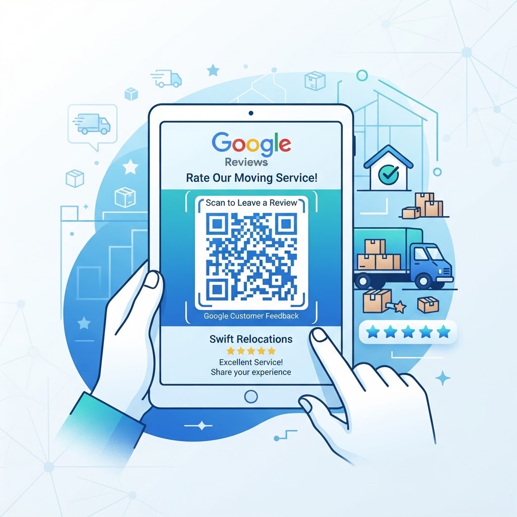 google review qr code for moving company Guide google review qr code for moving company — BlueQRCode