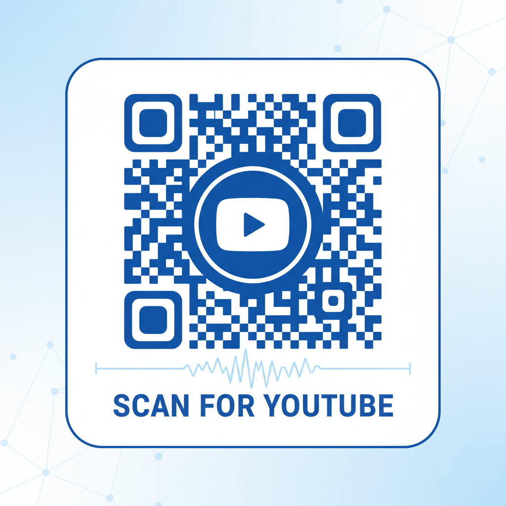 qr code for youtube channel Guide qr code for youtube channel — BlueQRCode