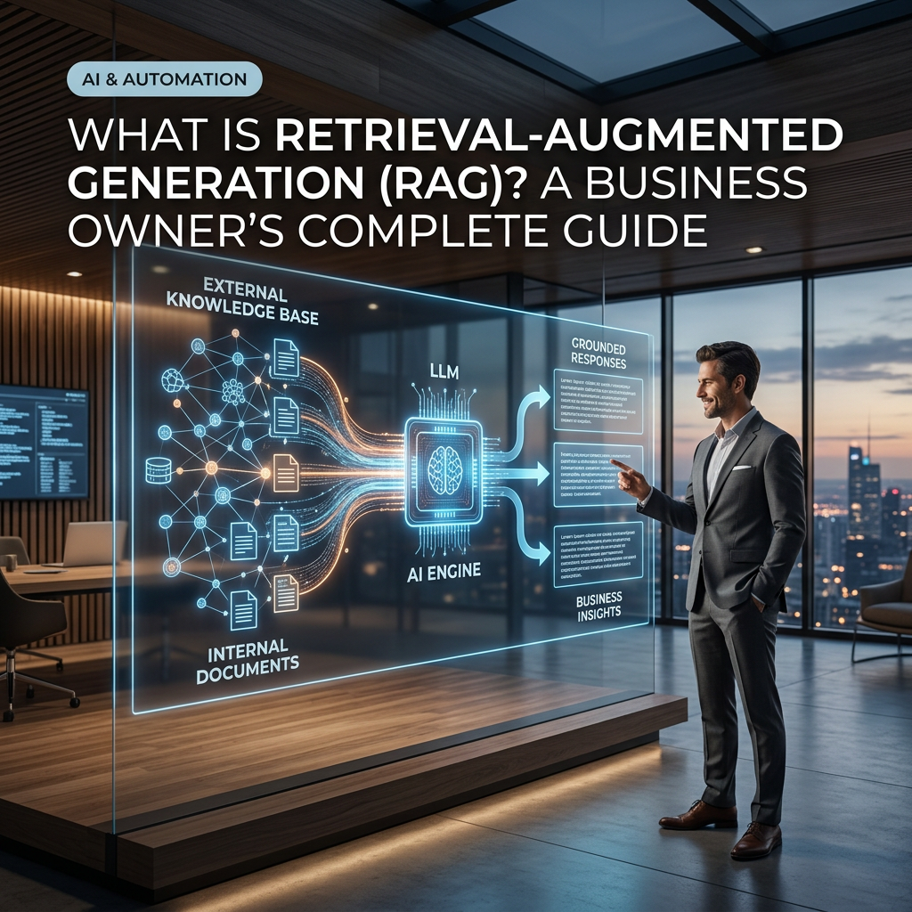 What Is Retrieval-Augmented Generation (RAG)? A Business Owner's Complete Guide