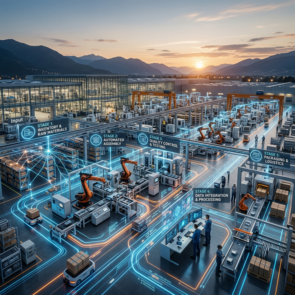 Visualization of real estate automation workflow with AI agents