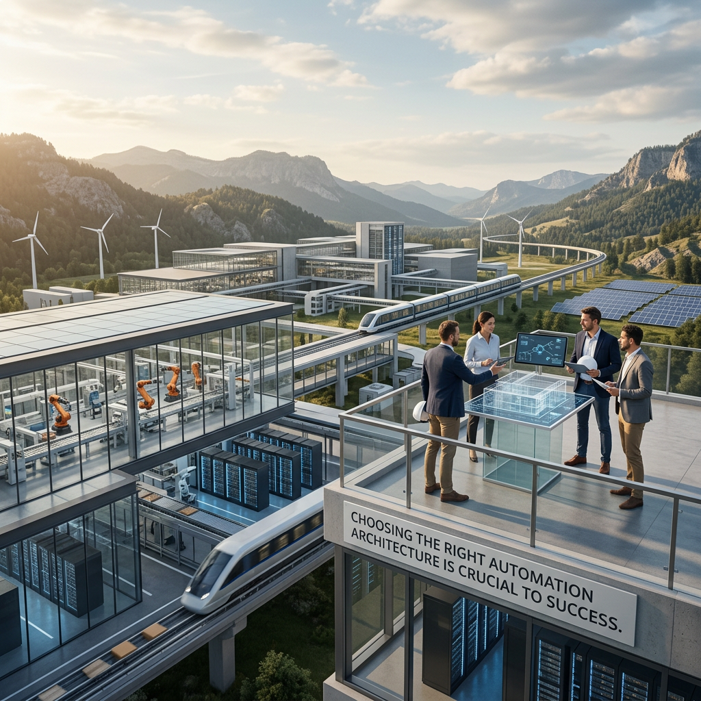 Choosing the right automation architecture is crucial to success.