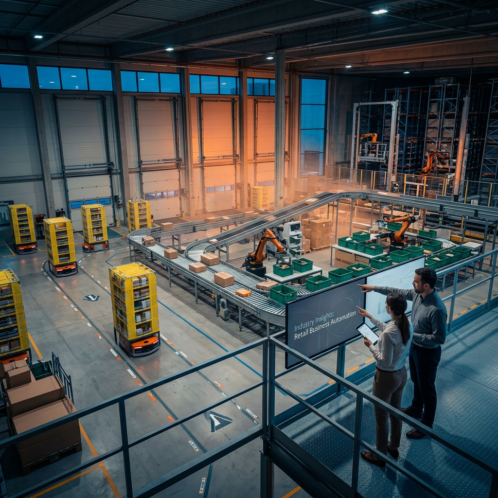 AI automation streamlining retail business operations
