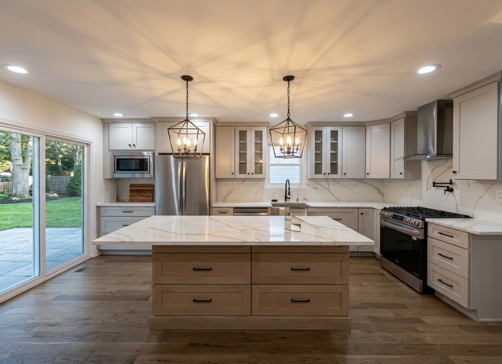 Kitchen Remodel - Plainview, New York - TrueCraft Construction