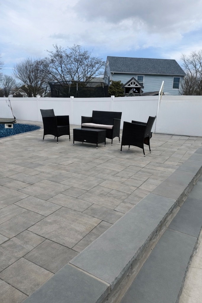 Concrete & Paver Patio - Levittown, Long Island - TrueCraft Construction