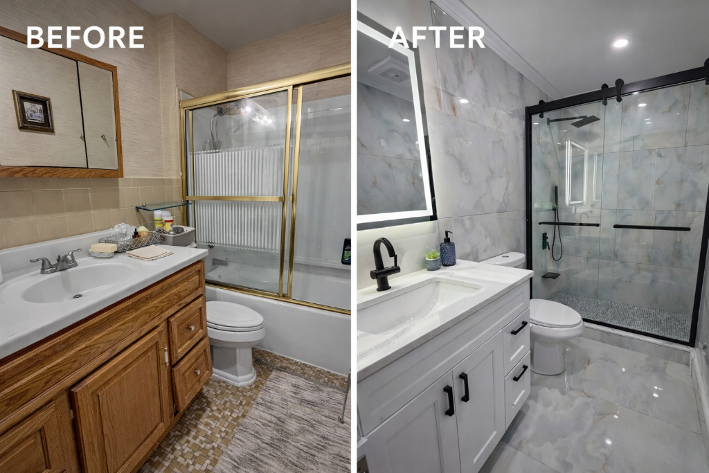 Bathroom Remodel - Garden City, New York - TrueCraft Construction