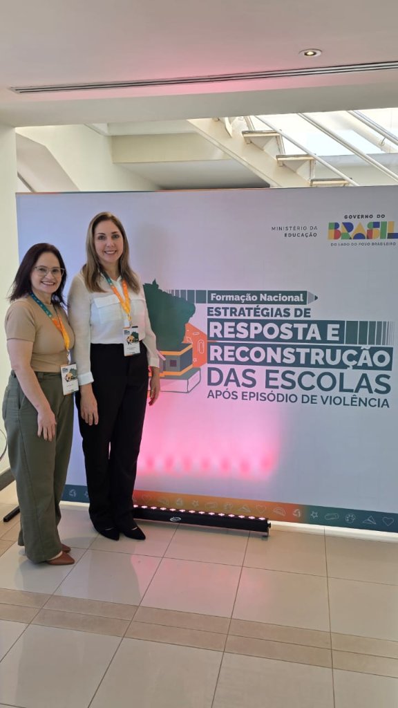 Estação presente na II Formação Nacional do Programa Escola que Protege