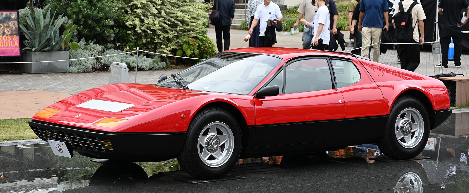 Ferrari 365 GT4 BB, Ferrari’s first twelve-cylinder mid-engined road car.