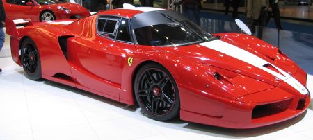 Ferrari FXX track-development car.