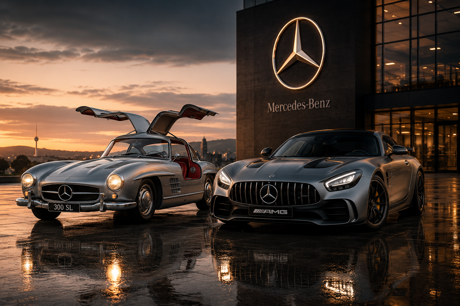 Mercedes Benz Gulwing and AMG