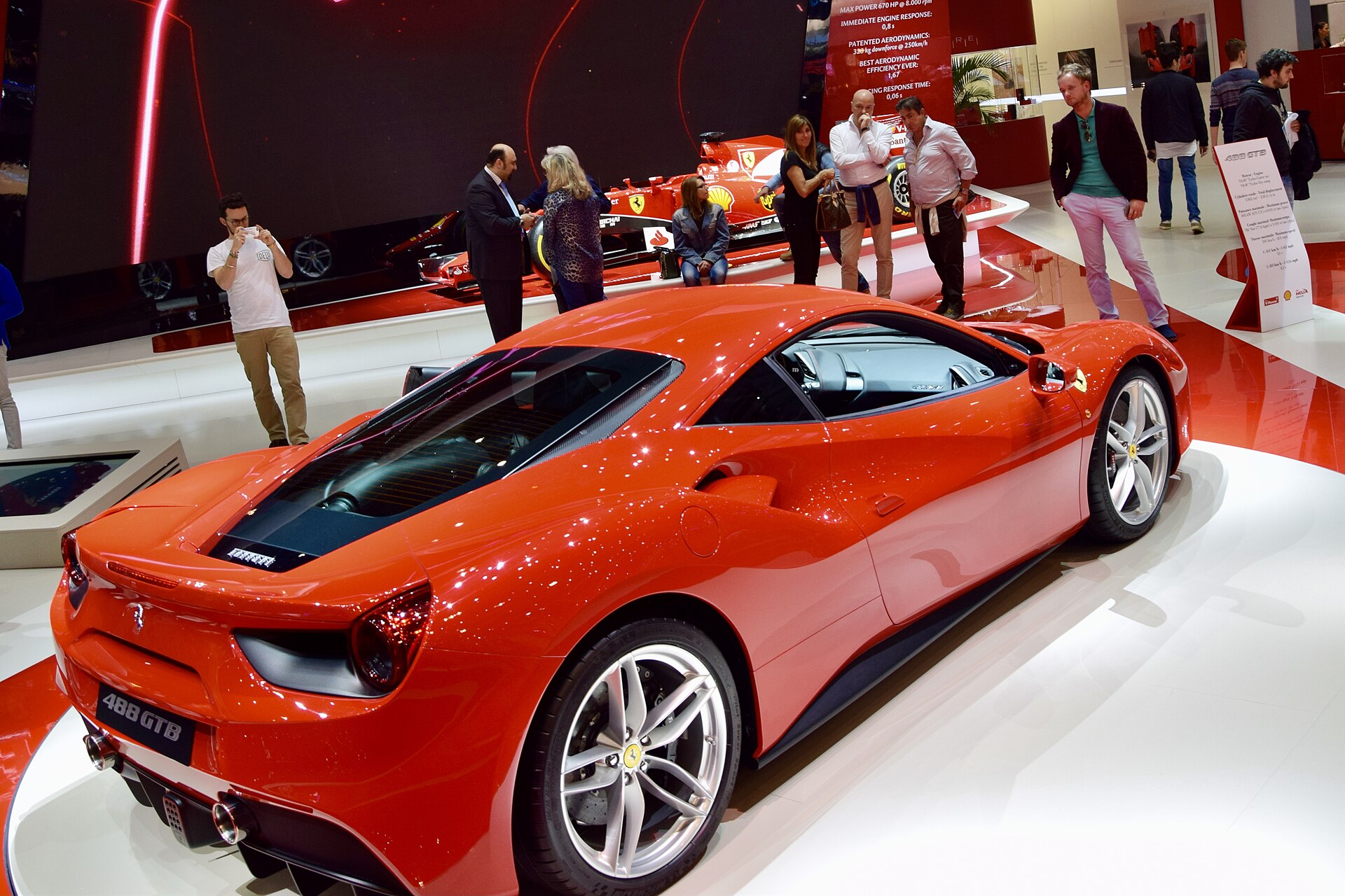 Ferrari 488 GTB.