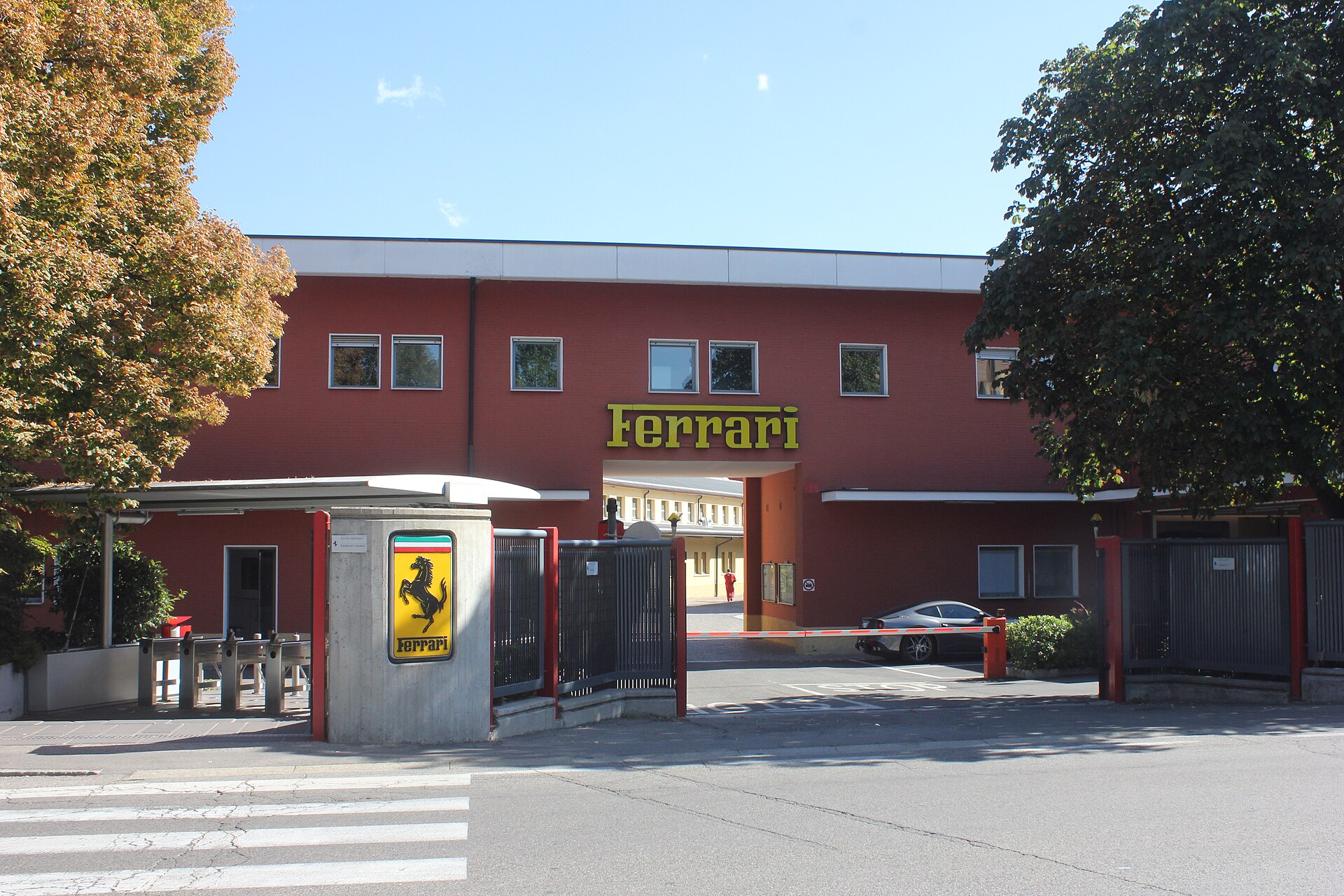 Ferrari factory complex in Maranello.