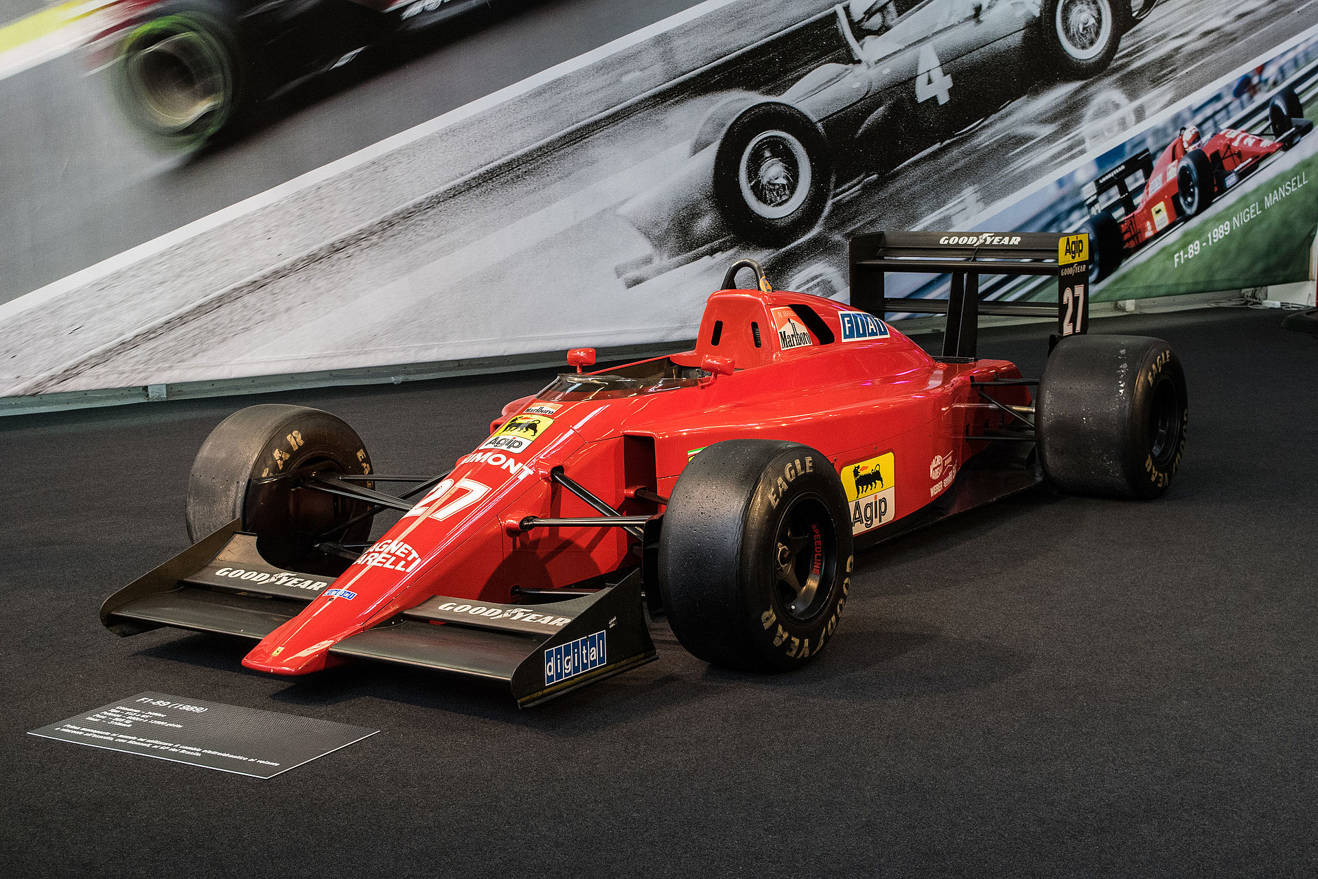 Nigel Mansell Ferrari F1