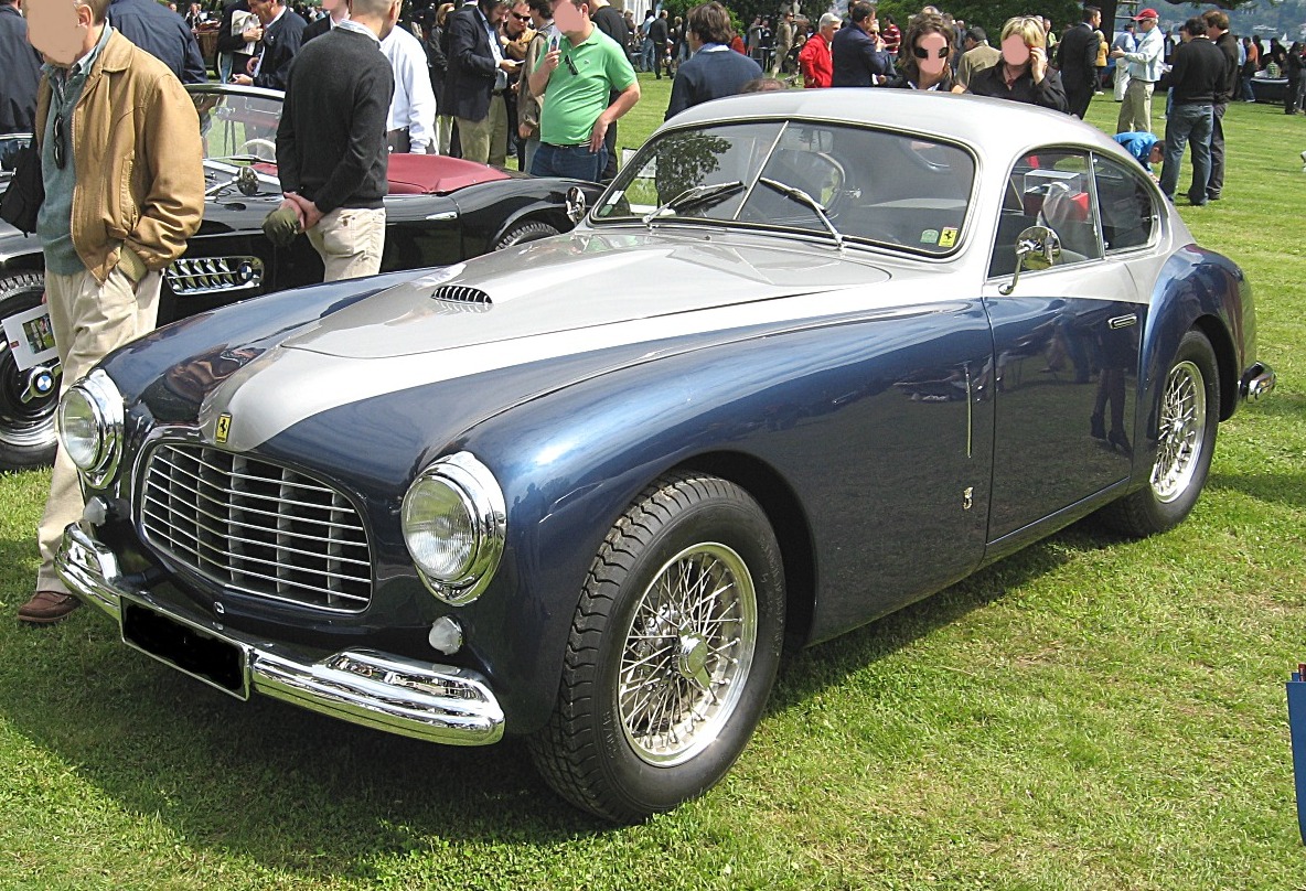 Subject: Ferrari 166 Inter Berlinetta Italiano: Ferrari 166 Inter Farina Coupé, n.037S, realizzata dagli Stabilimenti Farina nel 1949 Date: April 27th, 2008 Event: Concorso d’Eleganza”Villa d’Este” 2008 Place/Country: Ce