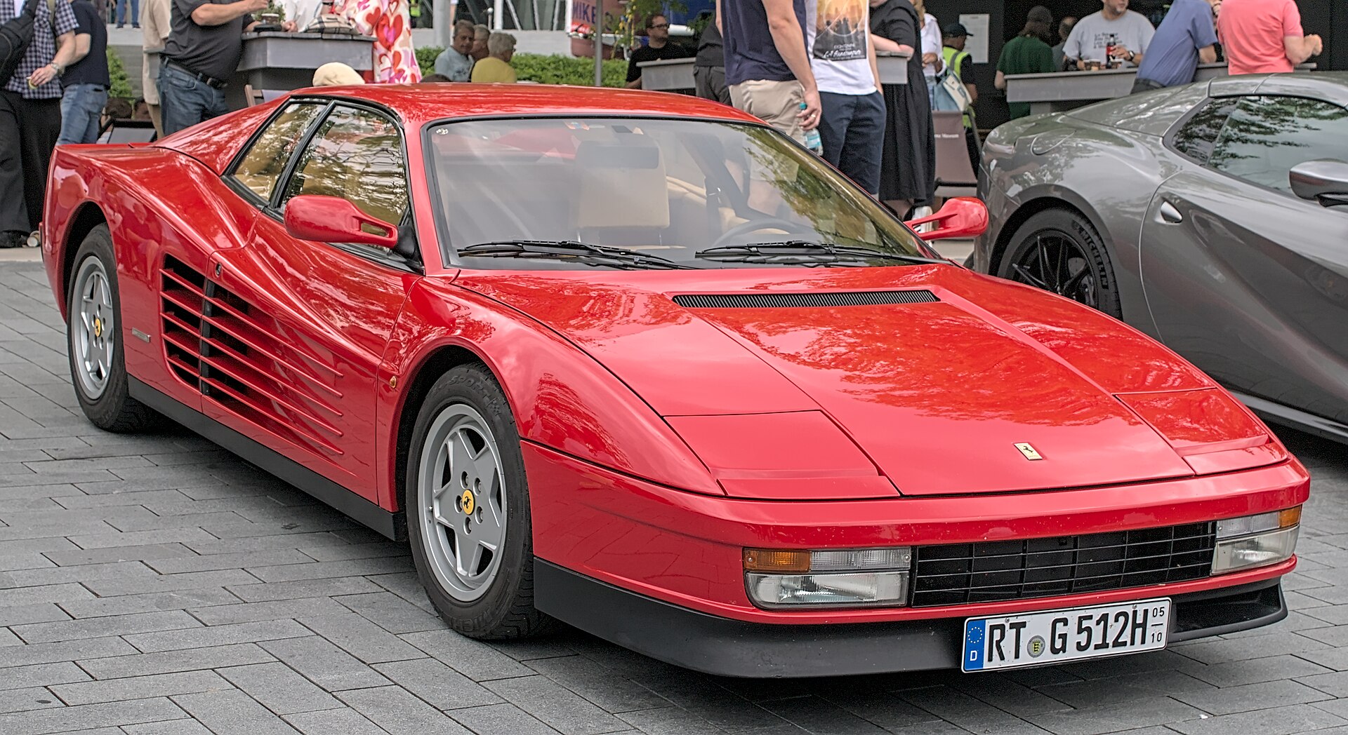 Ferrari Testarossa in Stuttgart