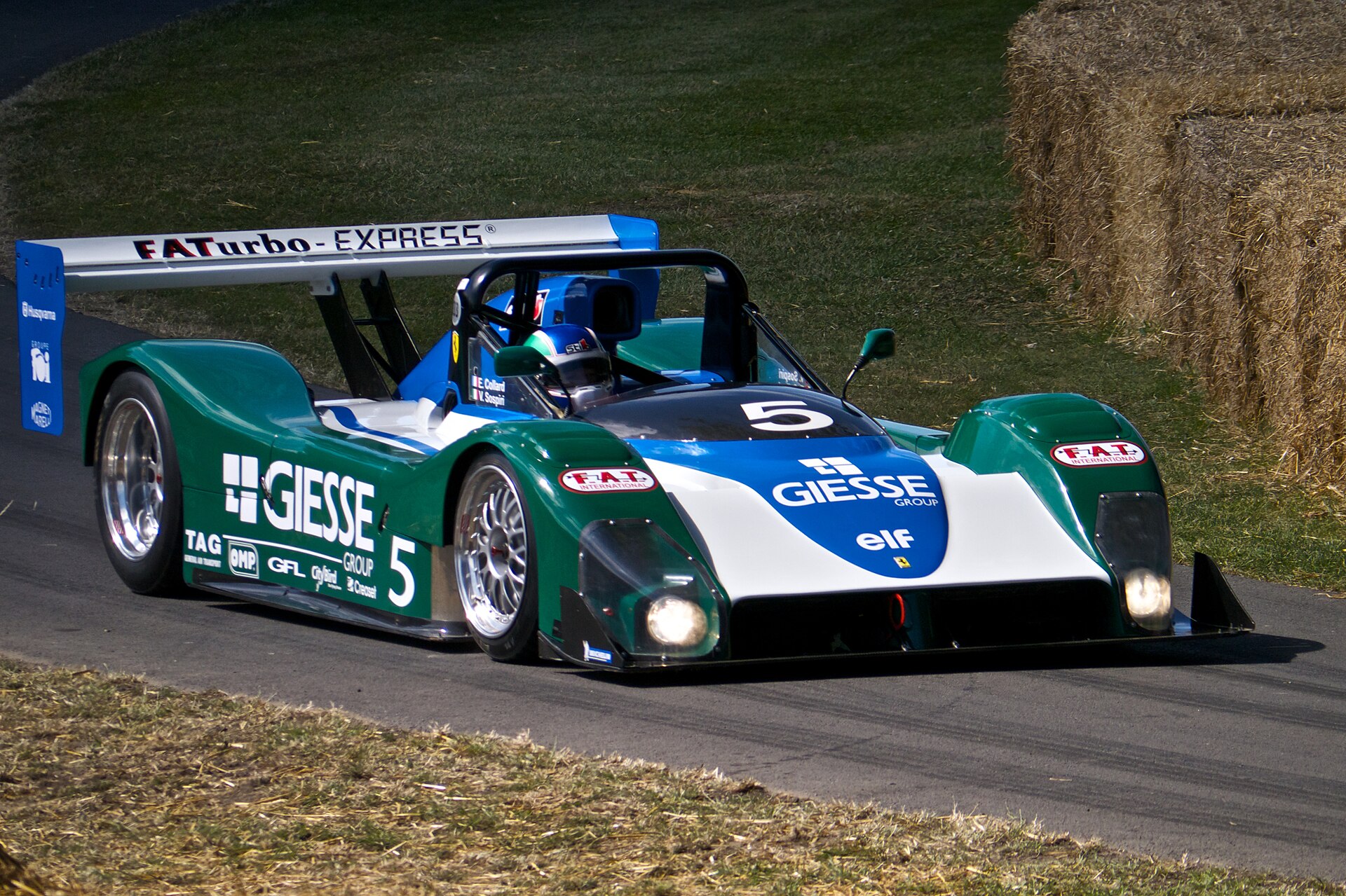 A 1999 Ferrari 333 SP at the 2014 Goodwood Festival of Speed.