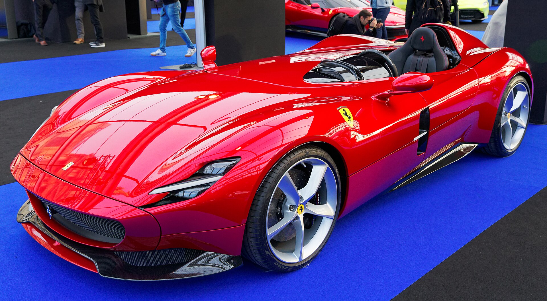 Ferrari Monza SP1 from the Icona limited-series programme.