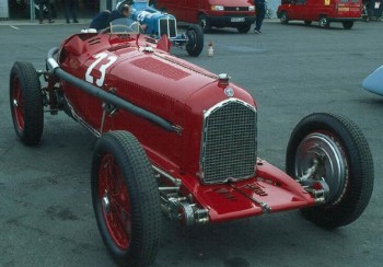 Alfa Romeo P3 1932-1935. Scuderia Ferrari were the works Alfa Romeo team for the 1935 season, and raced the P3 model.