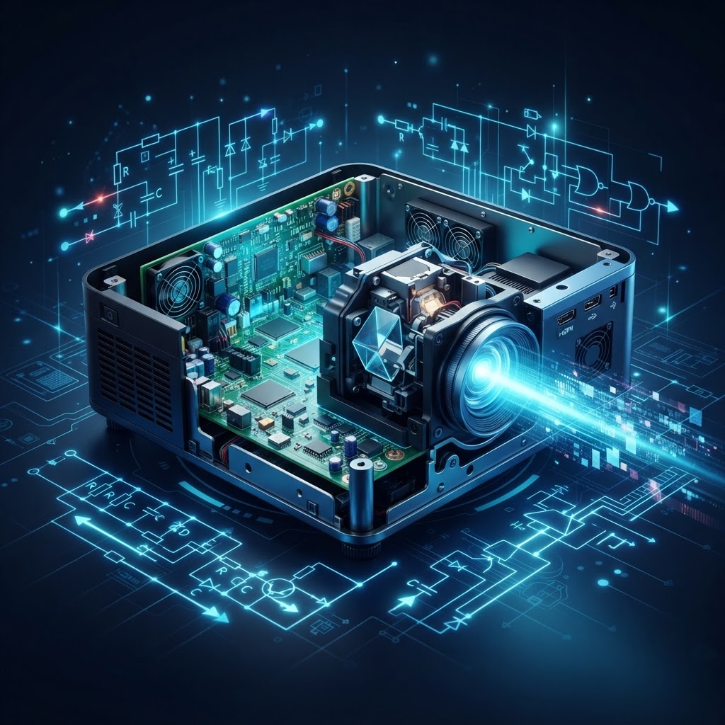 Eletrônica Básica para Projetor Multimídia