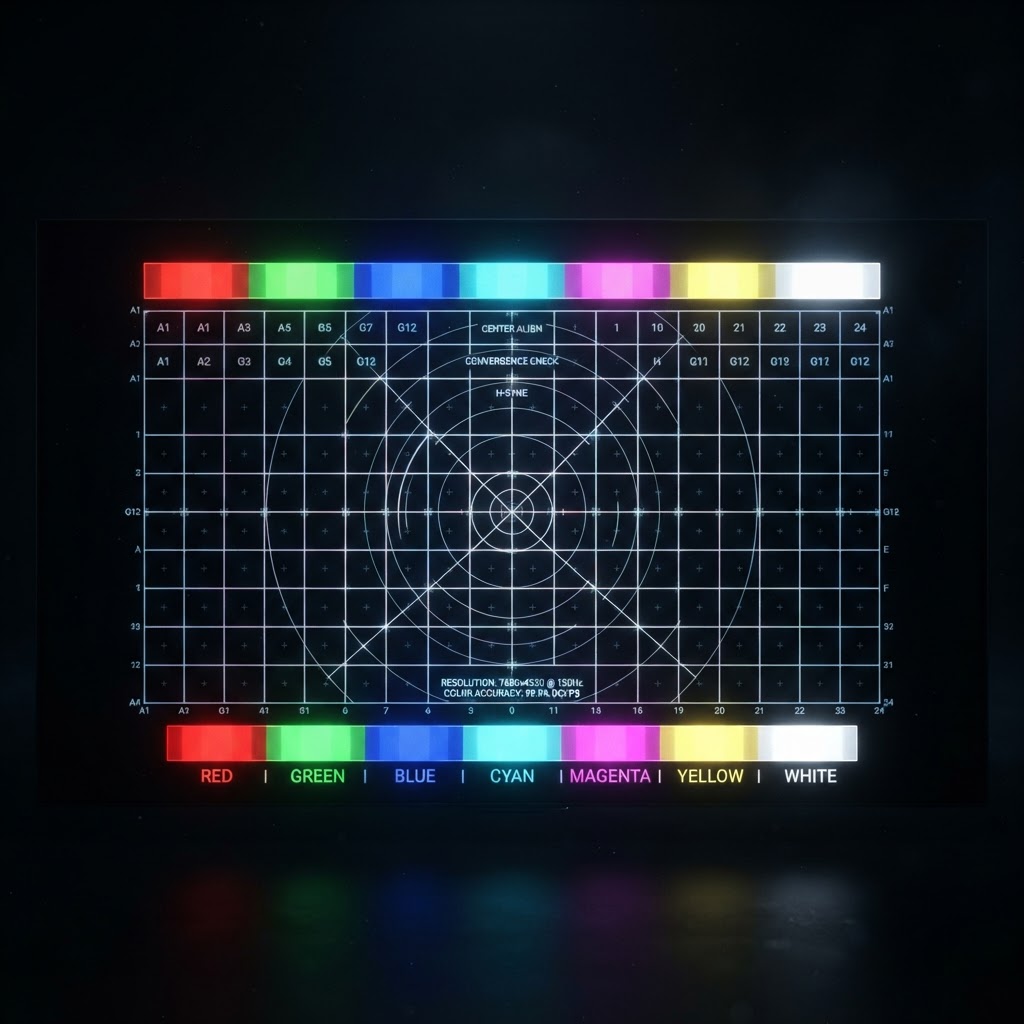 Teste de Cores e Convergência