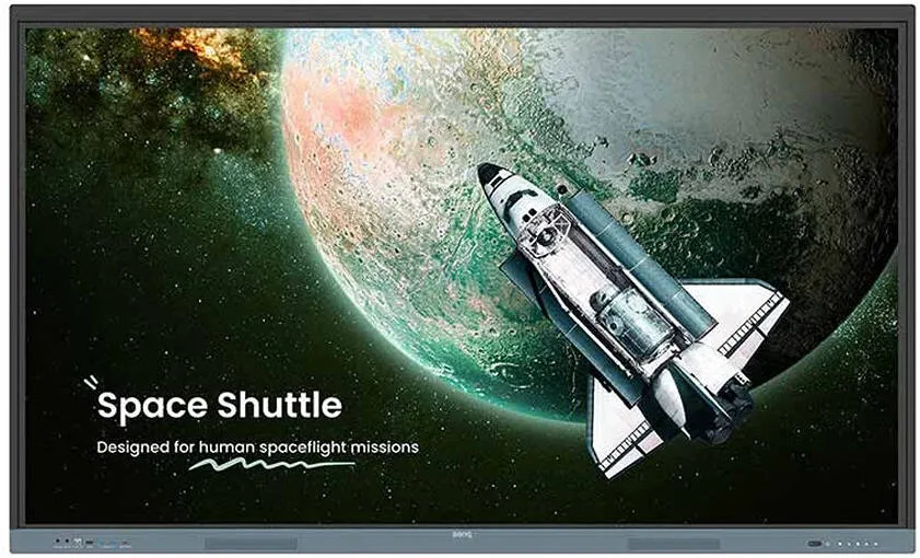 Tela interativa BenQ RE7504A 4K 75 polegadas — Projetor Brasil