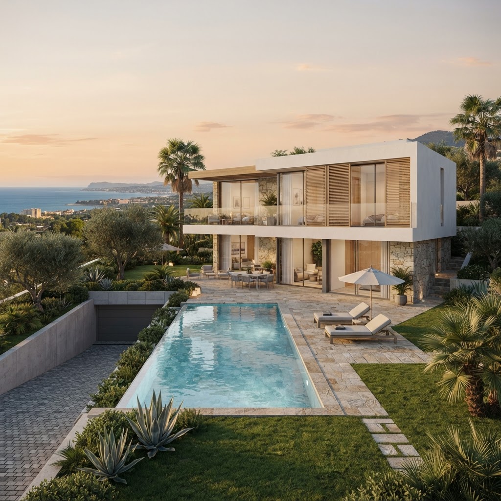 Chalet con piscina y sótano de 240 m²