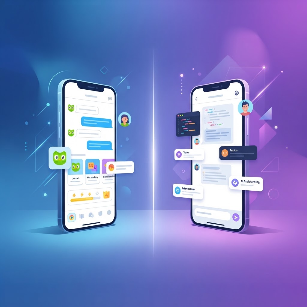 Duolingo vs Sololearn vs Khanmigo: Which AI Tutor Actually Works in 2026? — education article illustration from AIDA Search