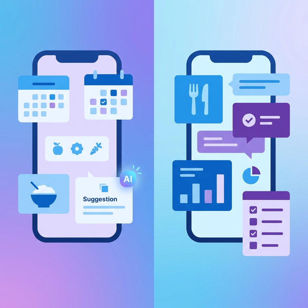 Cheffy vs Vitalmint: AI Meal Planning Apps Compared 2026