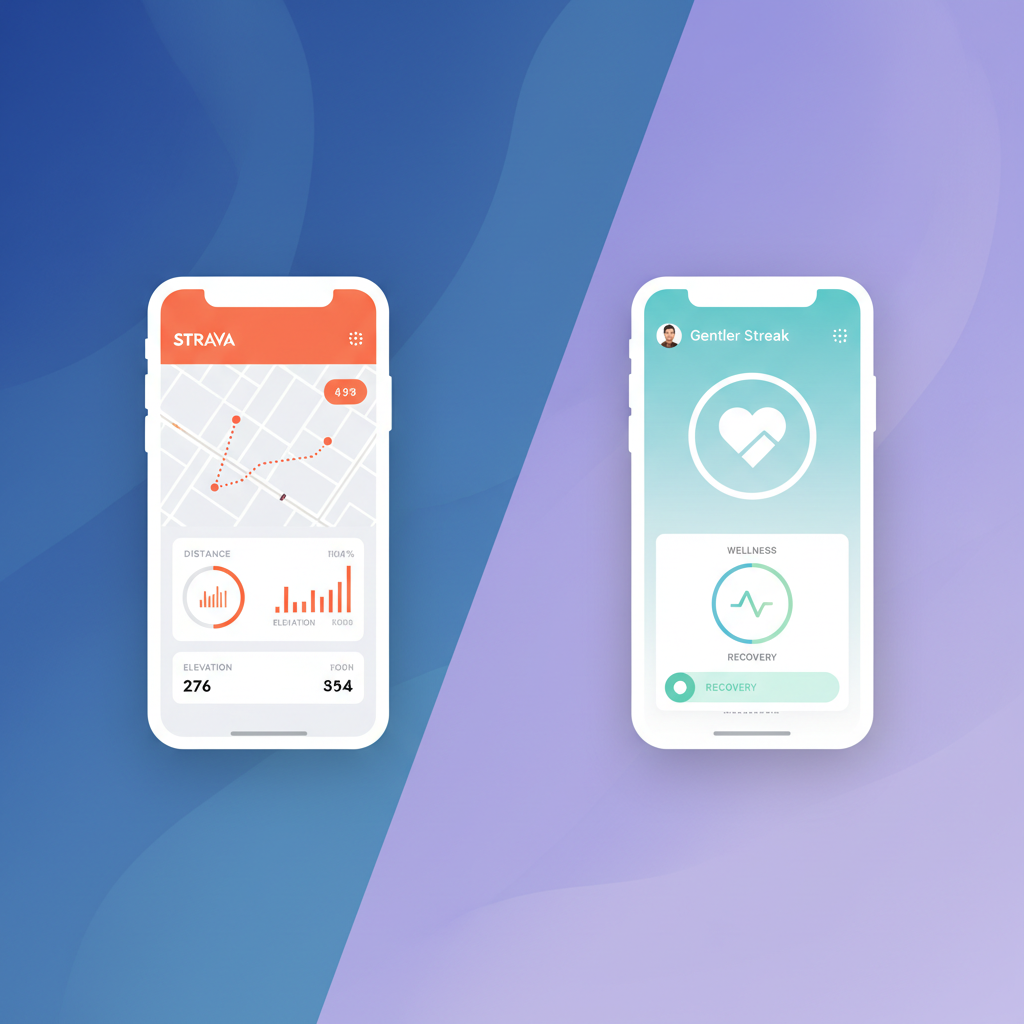 Strava vs Gentler Streak: Which iOS Fitness App Wins in 2026?