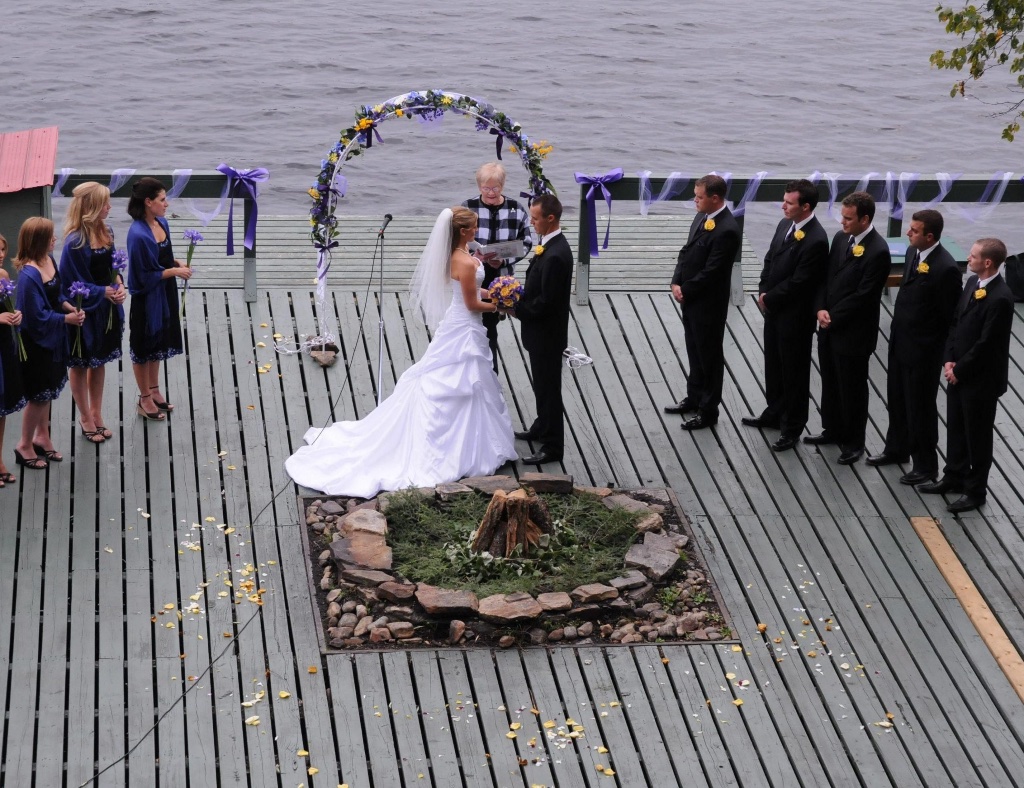 Outdoor ceremony