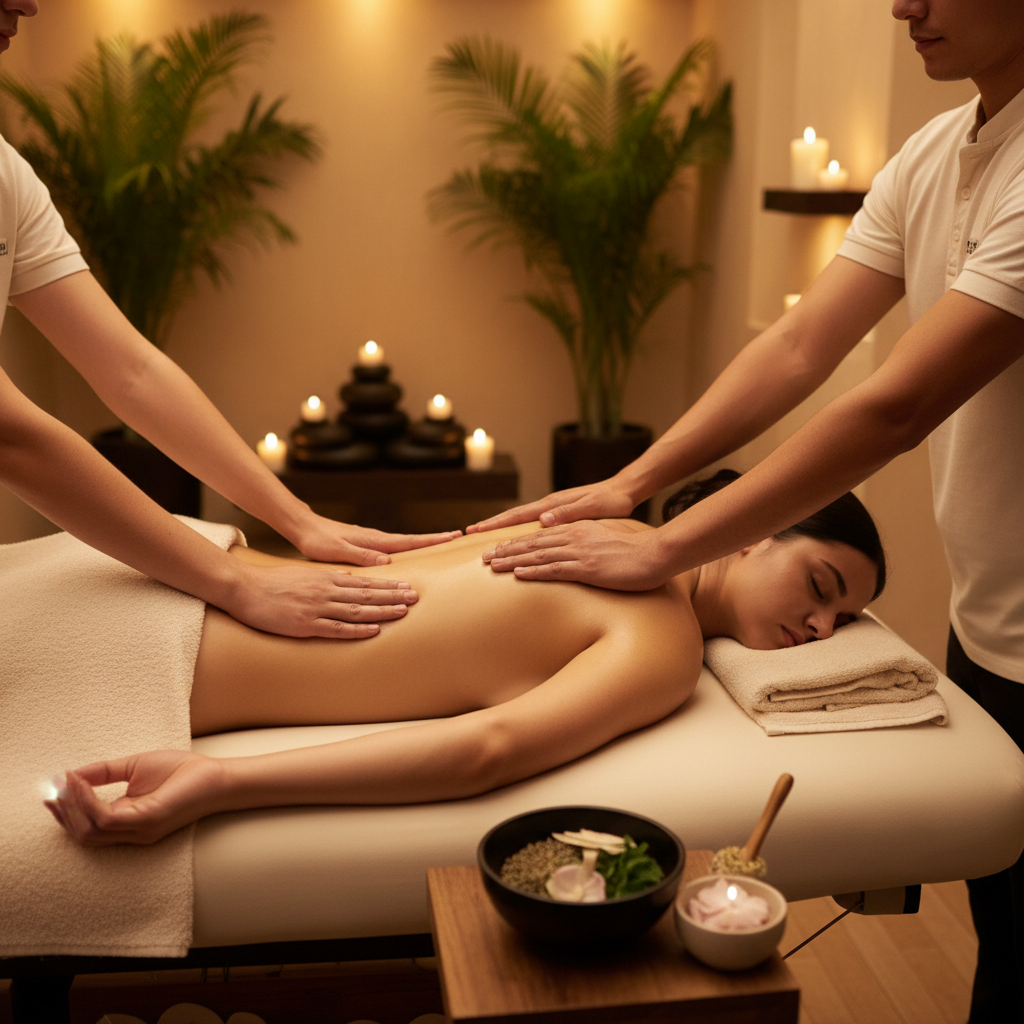 Four Hands Massage
