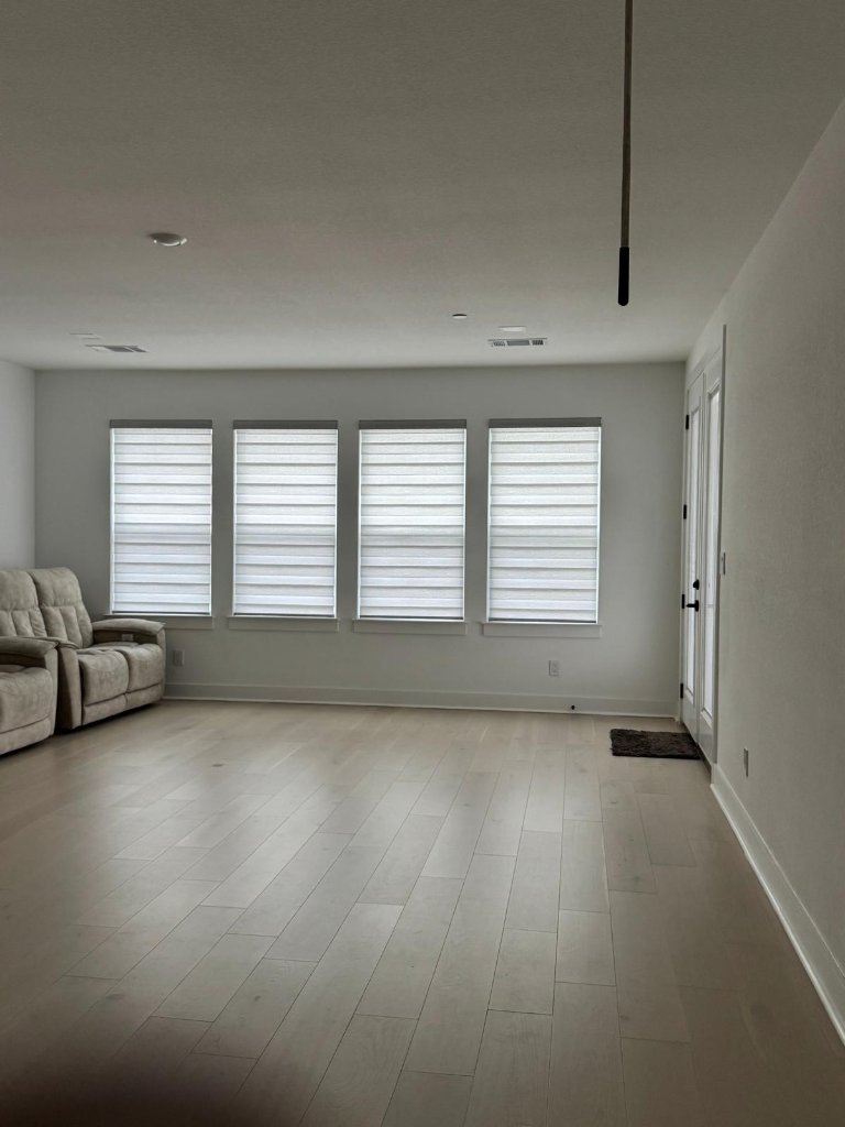 Game Room - Light Filtering Zebra Blind