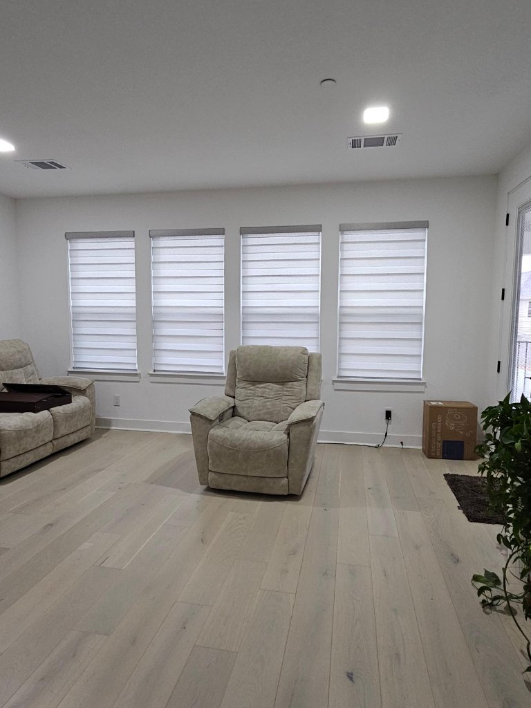 Living Room – Luxury White with Marble