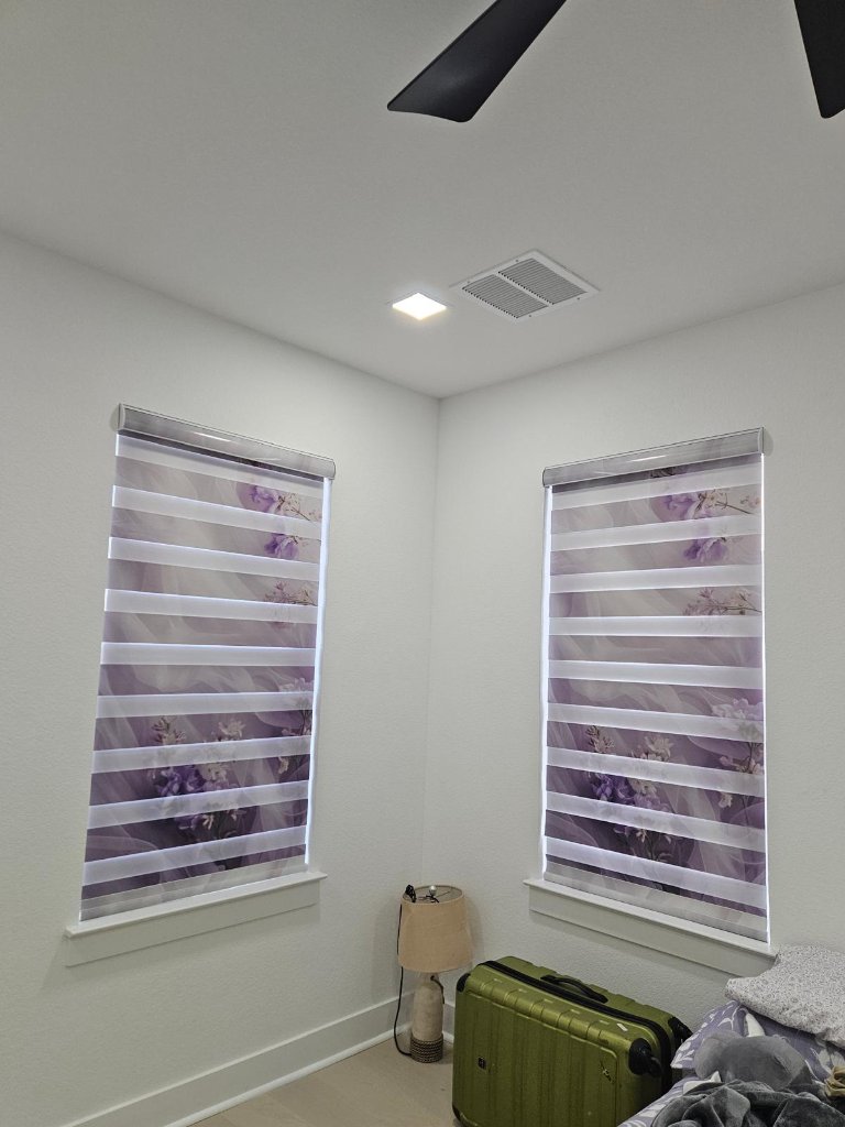 Bedroom – Dark Single Window Zebra