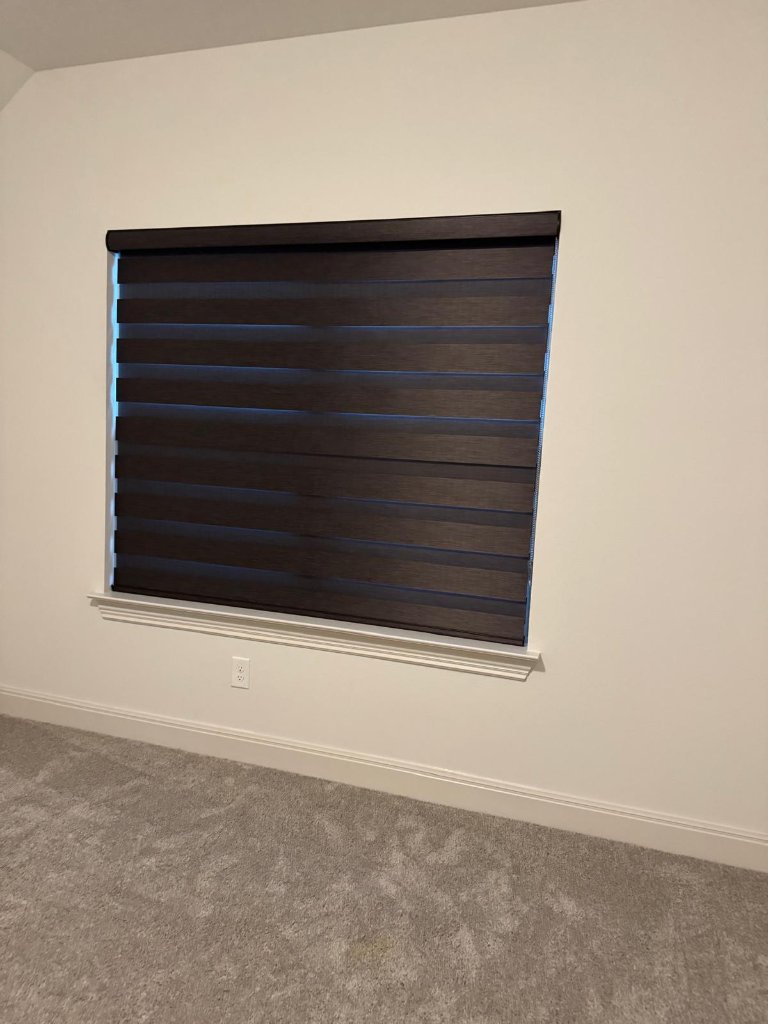 Bedroom– Blackout Zebra Blind