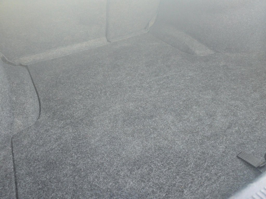 Clean car trunk carpet after professional detailing Lethbridge AB