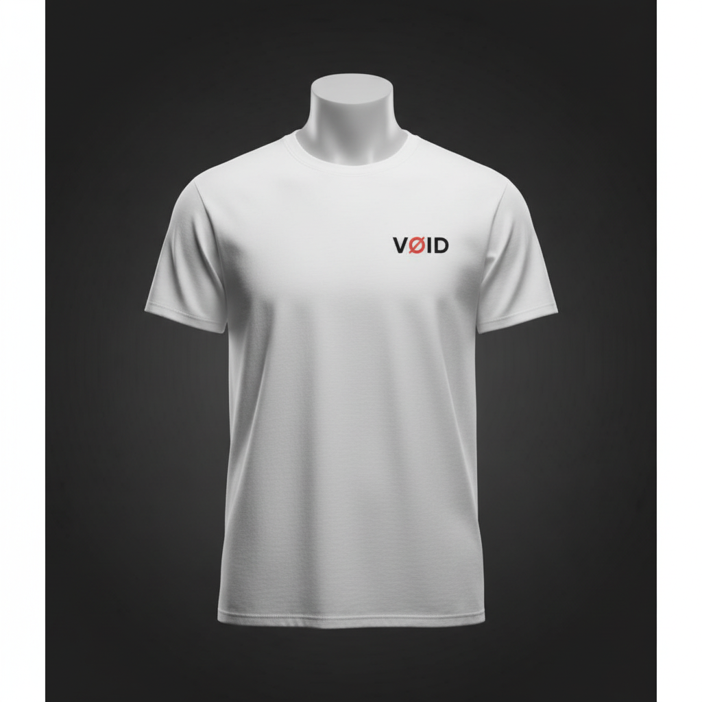 VØID Chicago Back Alley Tee — White