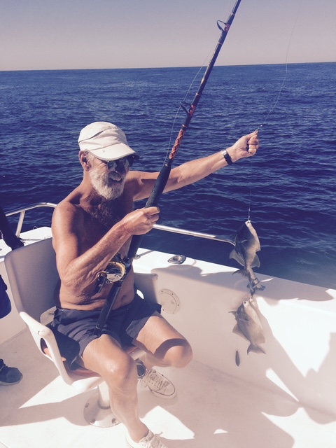 In memory — fishing on the water