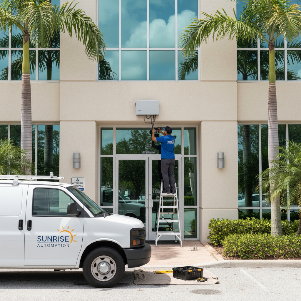 ADA door operator installation South Florida