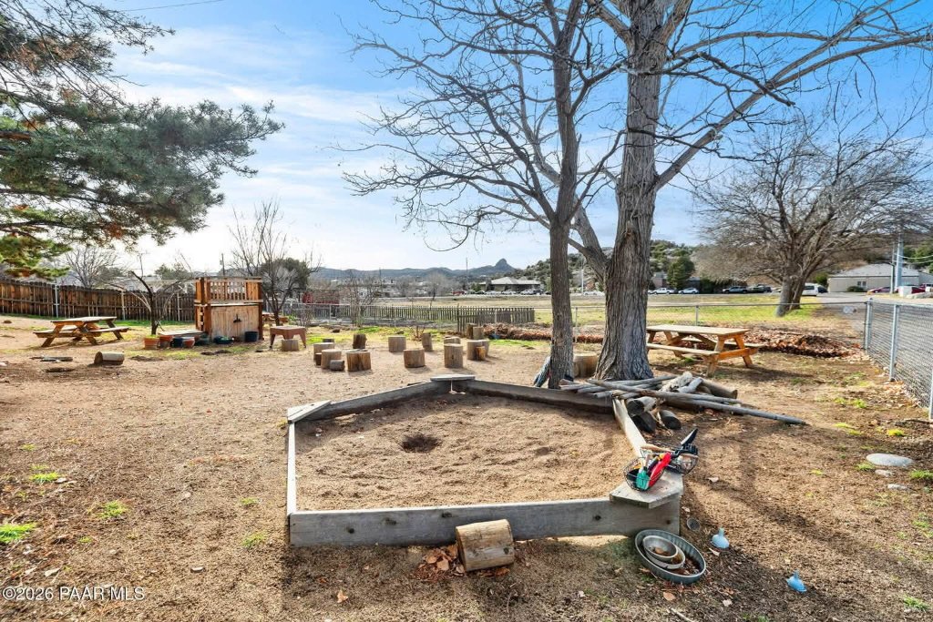 Campus outdoor play area