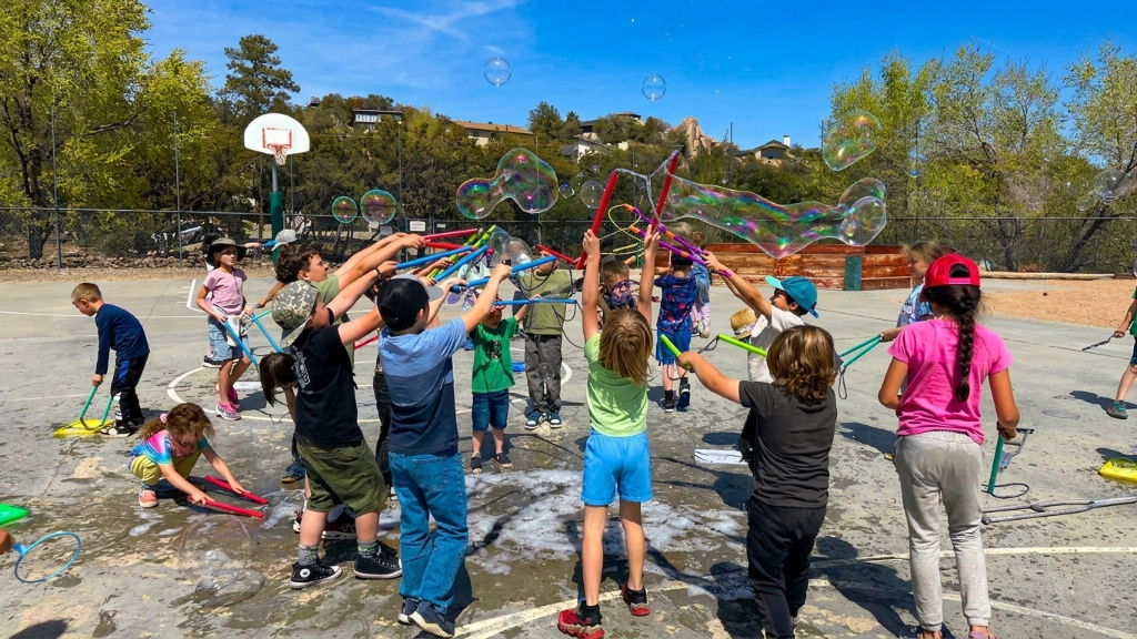 Students at Prescott Life School