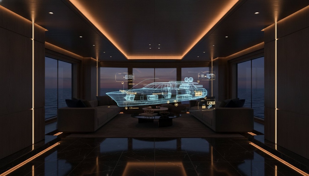 Beyond the Walkthrough: 3D Virtual Tours for Superyacht Sales as Intelligent Sales Platforms