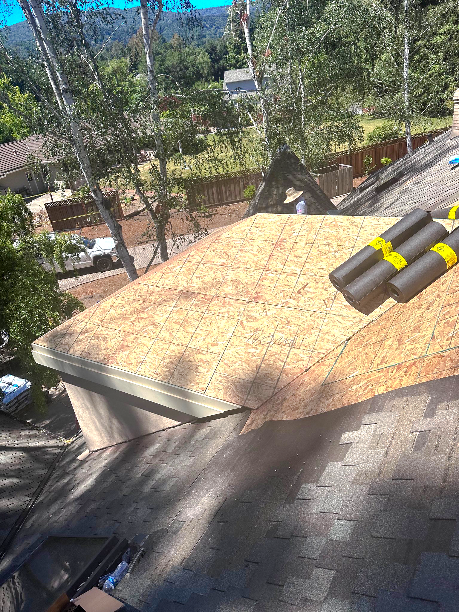 Roof deck preparation