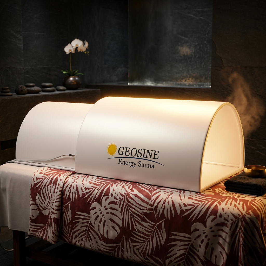 Geosine Energy Sauna infrared dome unit at Sensual Sanctuary Spa Witbank